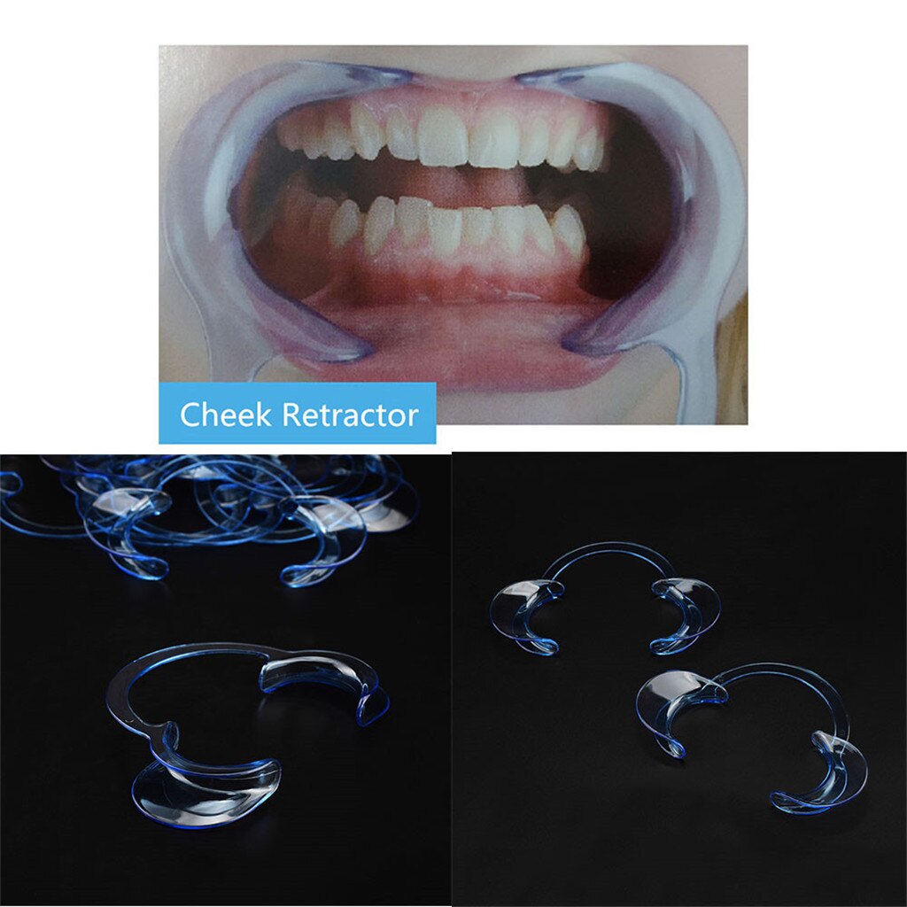 Écarteur de joues en plastique, soins buccaux, ouvre-bouche pour le jeu, 10x
