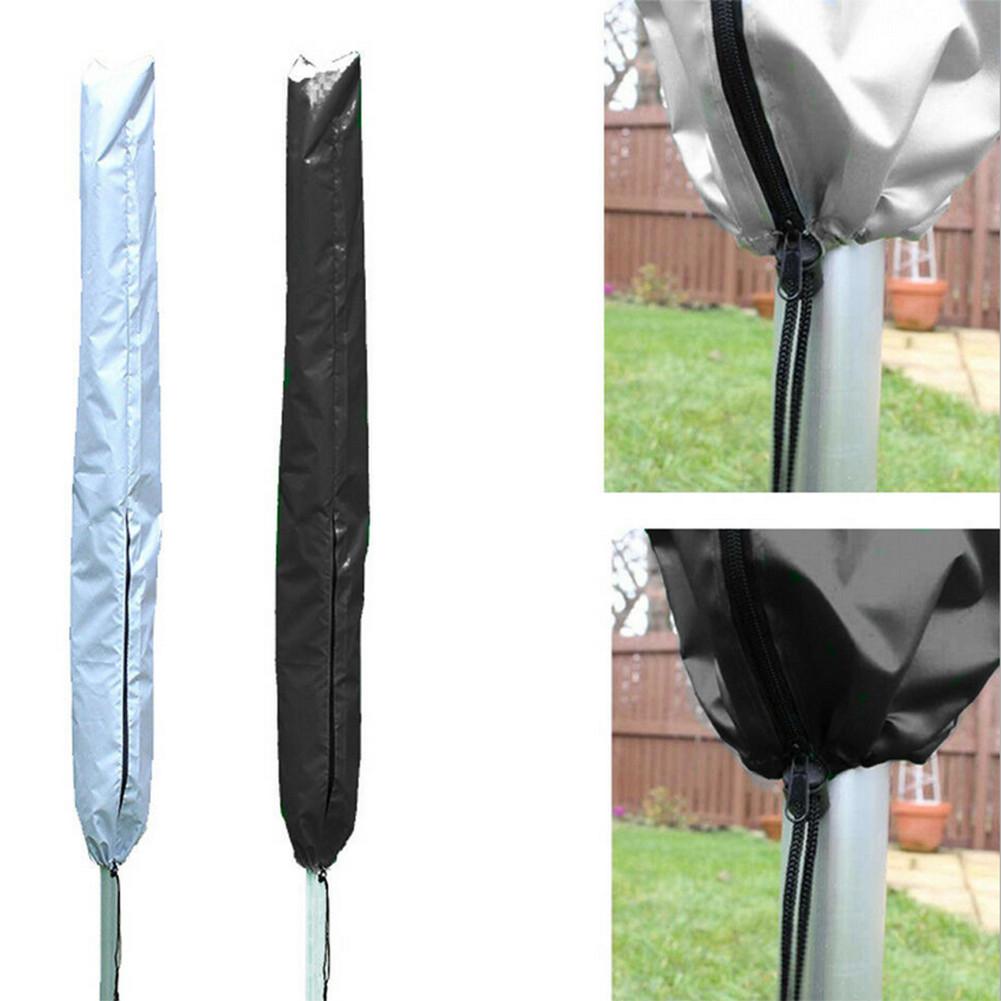 Parapluie extérieur étendoir housse de protection eau sèche-linge 210D Oxford tissu enduit de revêtement en polyuréthane pour cour de jardin: Default Title