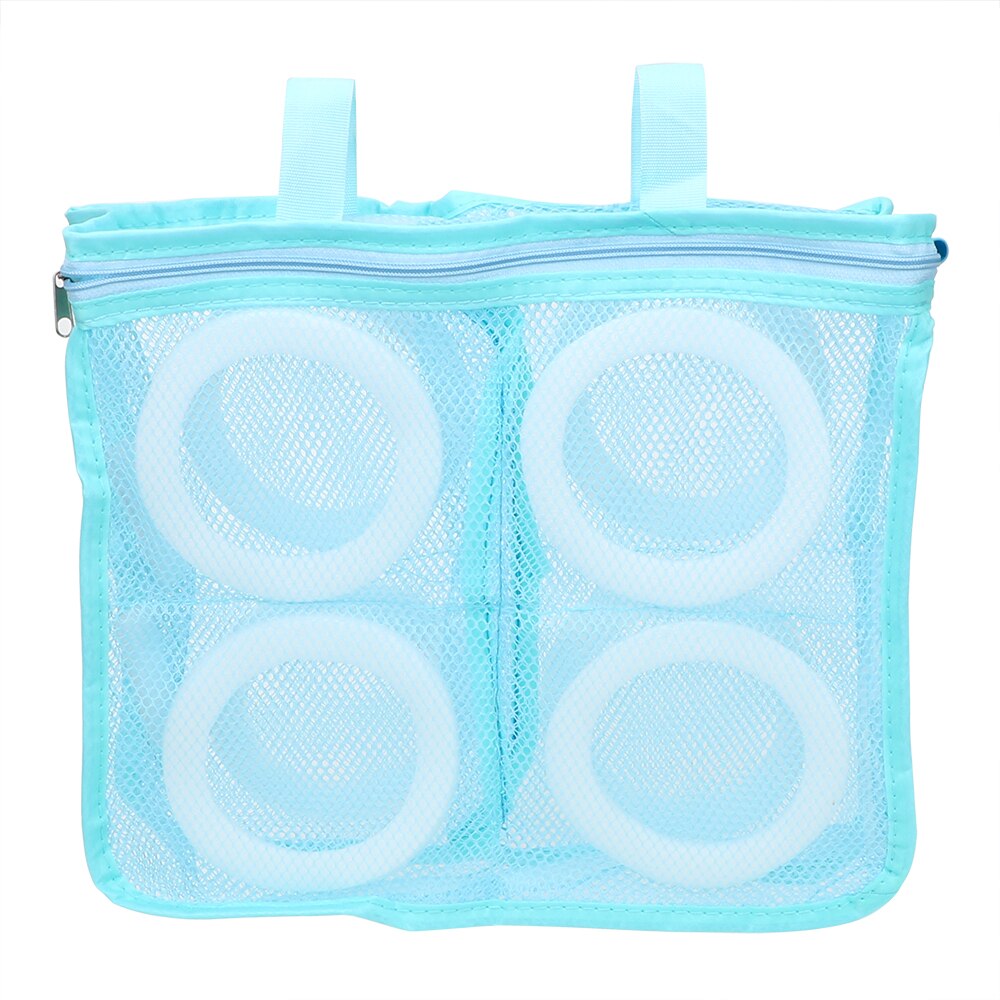 Niceyard beschermende organizer waszakken mesh waszak voor schoenen ondergoed bh schoenen luchten drooggereedschap luie schoenen waszak: Blauw
