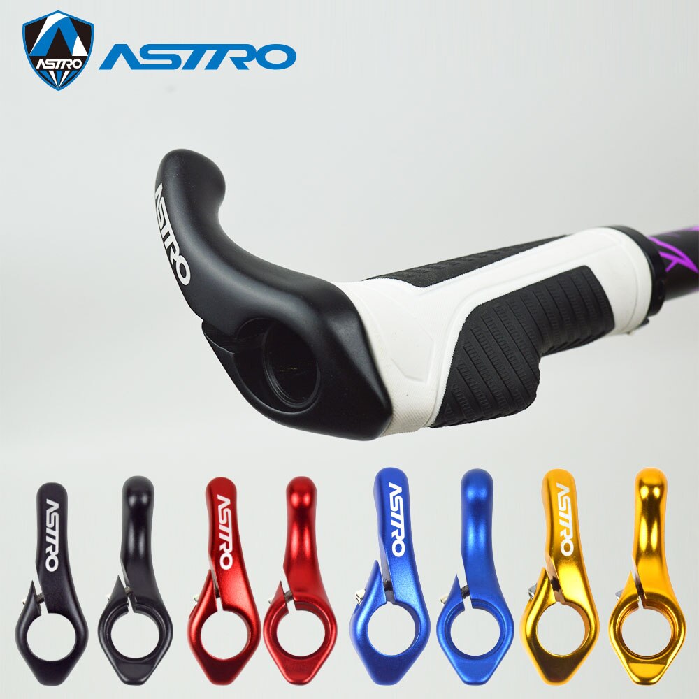 Astro fietsstuur grip fietsstuur bar end fietsen duurzaam antislip rubber mountainbike accessoires fietsonderdelen 1 paar