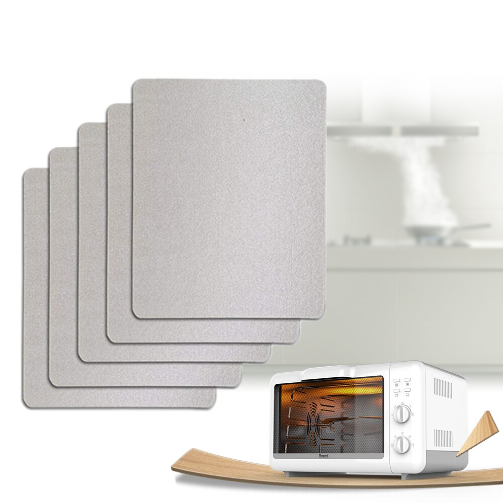 Placas de Mica gruesas para horno microondas y tostador, láminas de Mica para Midea, piezas universales de electrodomésticos, 150x120mm, 5 uds.