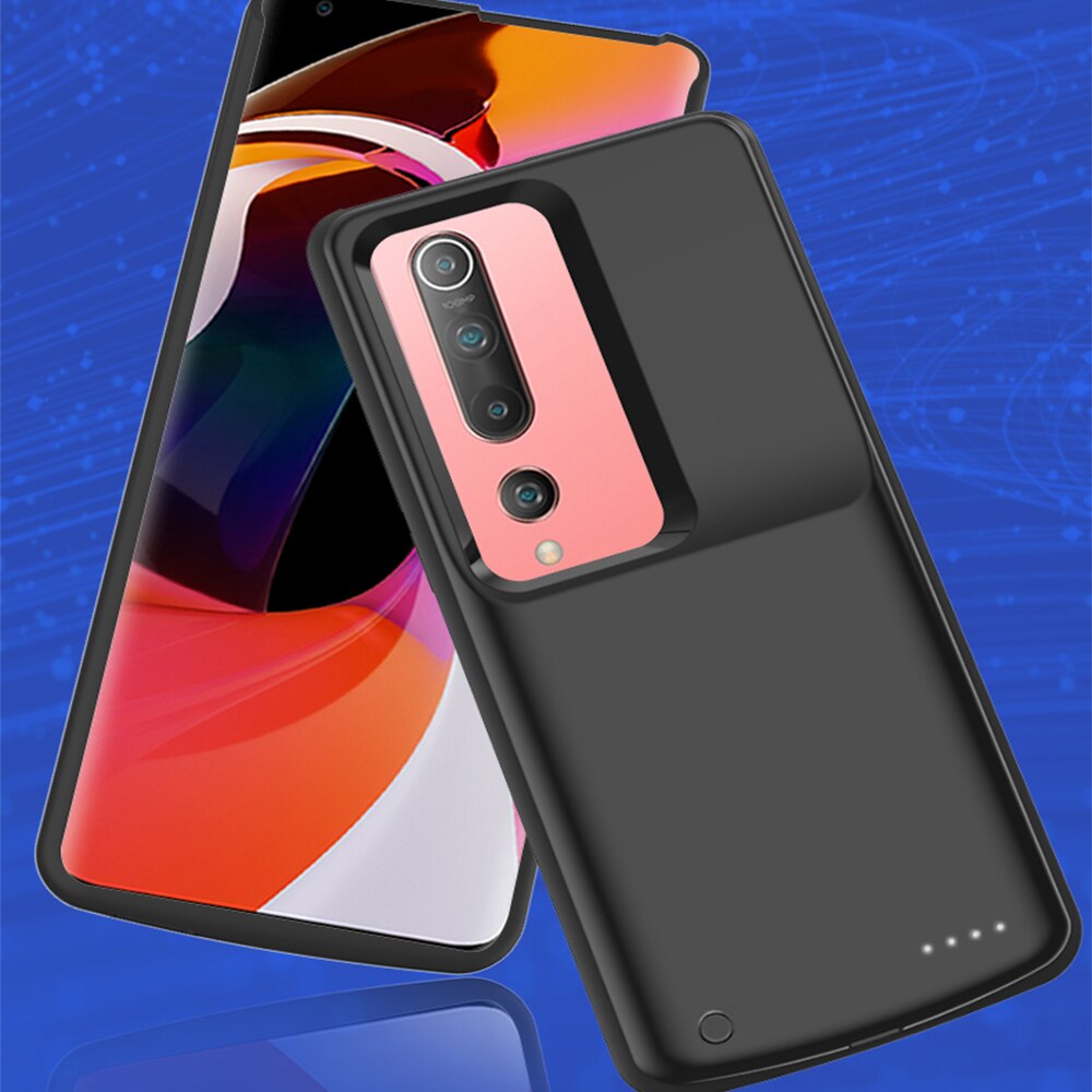 6800Mah Ladegerät fallen für Xiaomi Mi10 10 Profi Batterie fallen Externe Clever Telefon Mi10 Abdeckung Energie Bank für Xiaomi mi 10 Profi