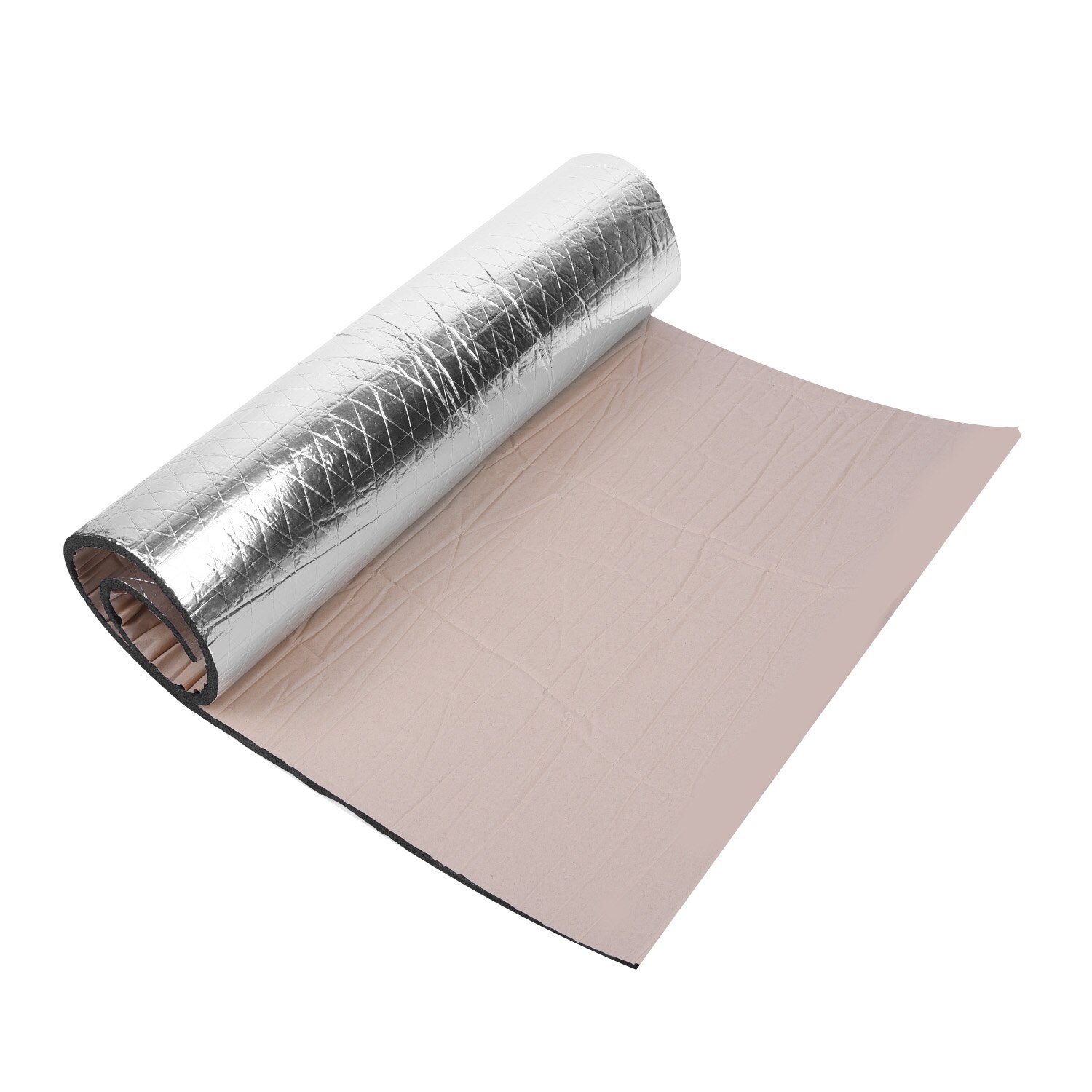 Aislamiento acústico de espuma de celda cerrada, esterilla de calor de 10mm, absorción de sonido y almohadilla de aislamiento térmico, 1 unidad, 50x100cm