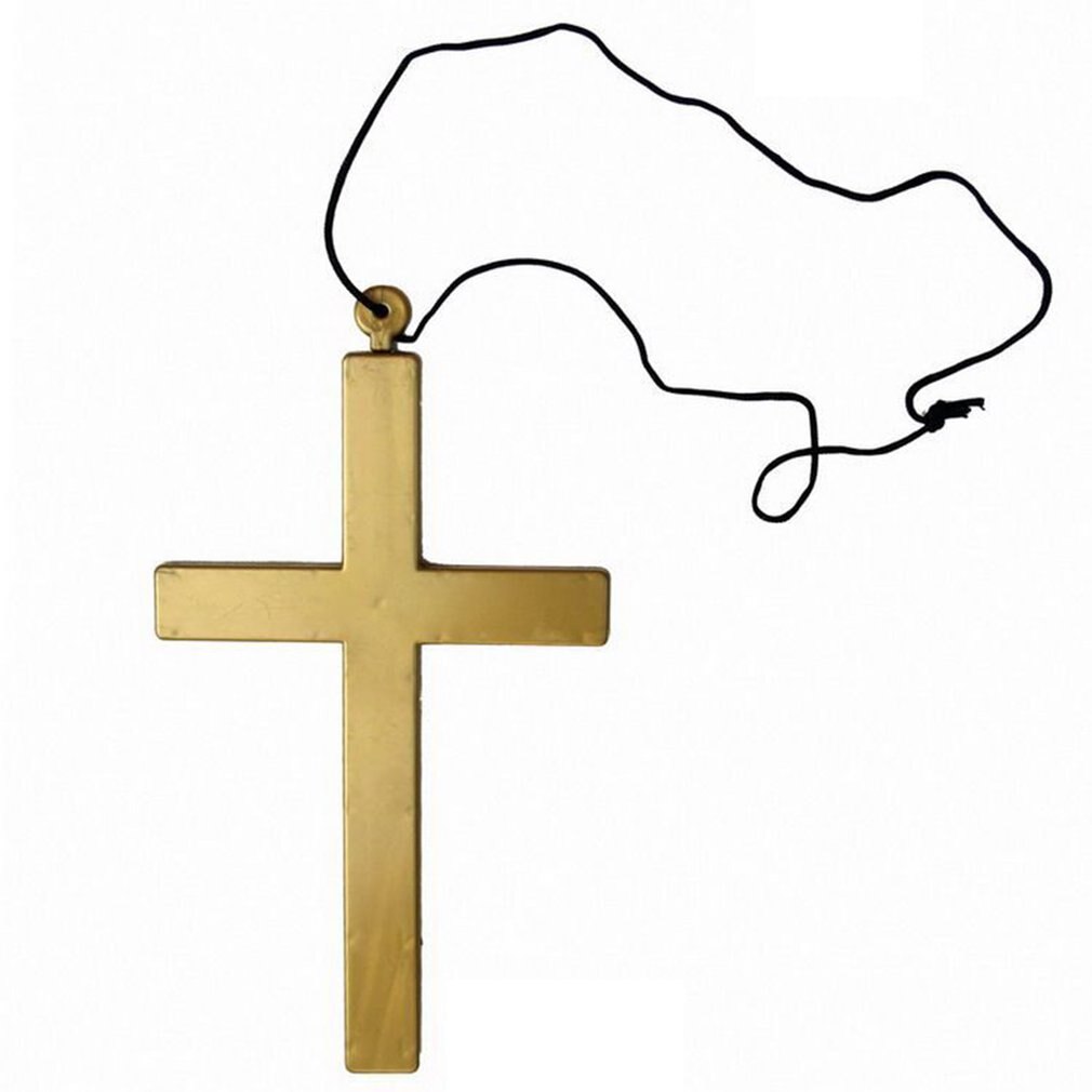 Halloween Nun Costume One Size Costume Ball Cosplay Female Priest Dress Nun Skirt Polyester And Chemical Fiber