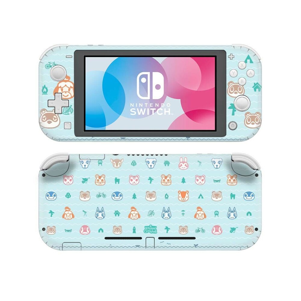 Vinilo pantalla Piel de Animal Crossing Protector pegatinas para Nintendo interruptor Lite NS consola Nintend interruptor Lite Mini pieles: YSNSL1089