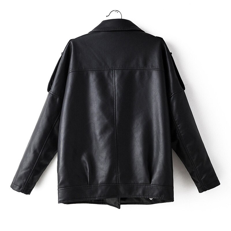 Vintage Fleece Leather Jacket Winter Motorcycle PU Men Warm Multi-pocket Leather Zipper Autumn Outwear Jackets Coat Male