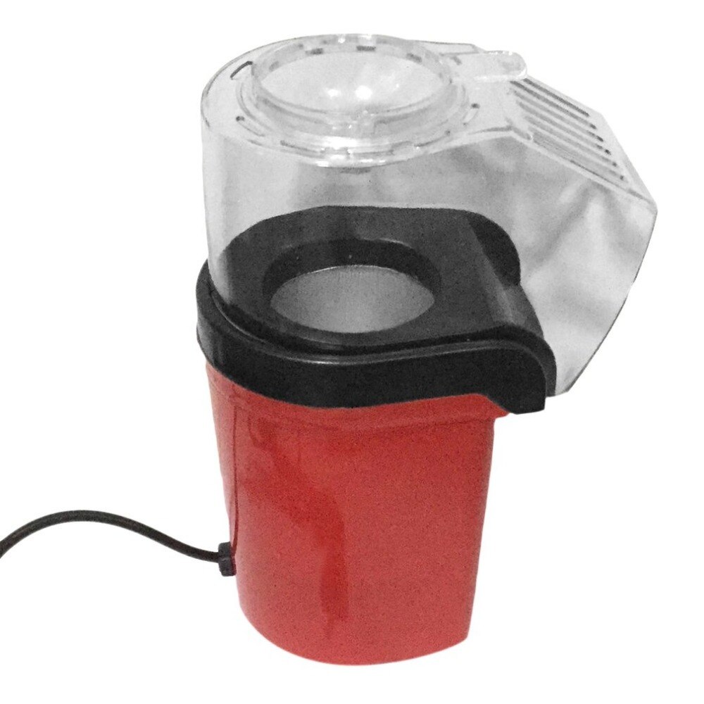 Mini Draagbare Elektrische Popcorn Maker Huishoudelijke Automatische Popcorn Machine Lucht Blazen Soort Popcorn DIY Popper Kinderen
