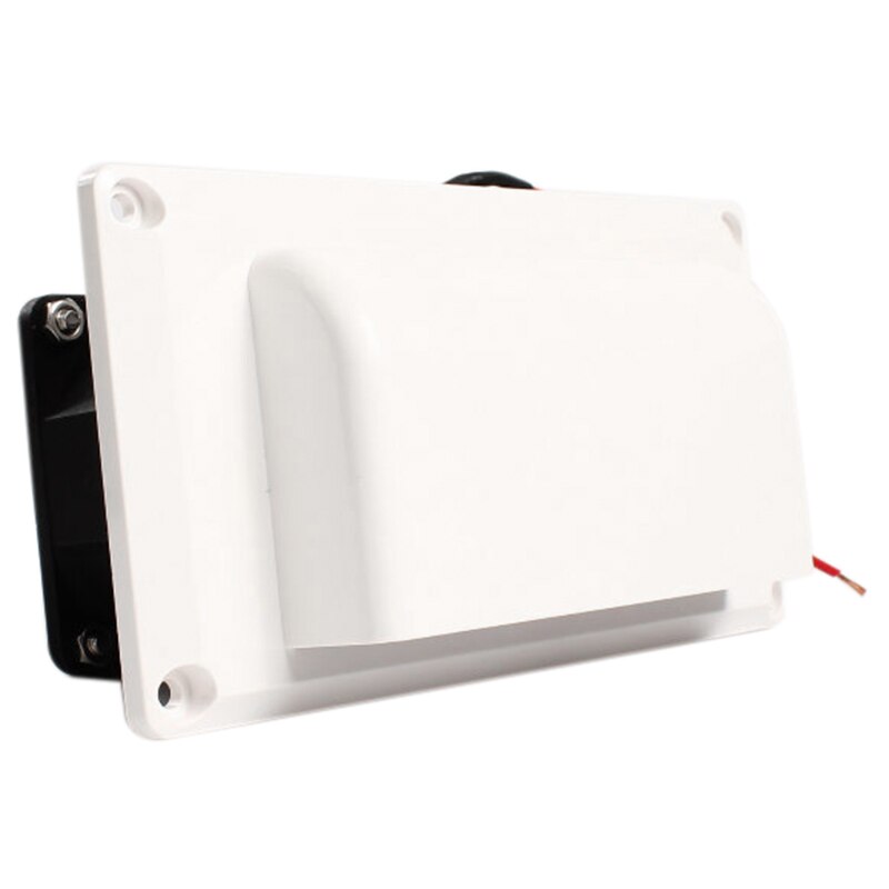 Camperventilatierooster, 3 inch nylon ventilatieopeningen weerbeschermingsrooster RV lamellenrooster afzuigkap voor camper luchtventilatieafdekking afzuigkap buiten afzuigklep