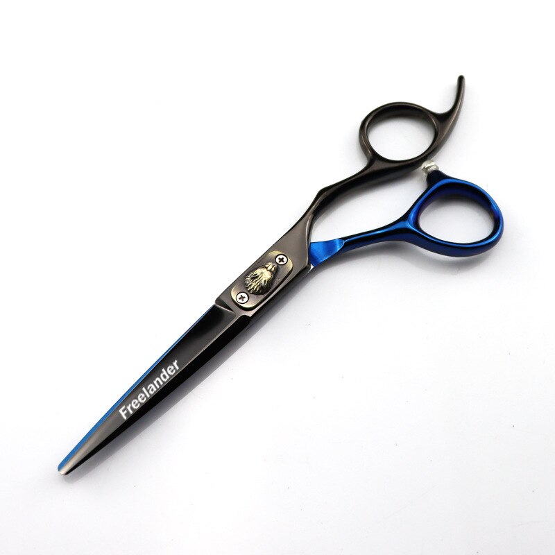 6 inch Hairdressing Scissors Wolf head Hair Stylist Flat Scissors Cutting Thinning Styling Tool Hair 6 Inch: cuting scissors