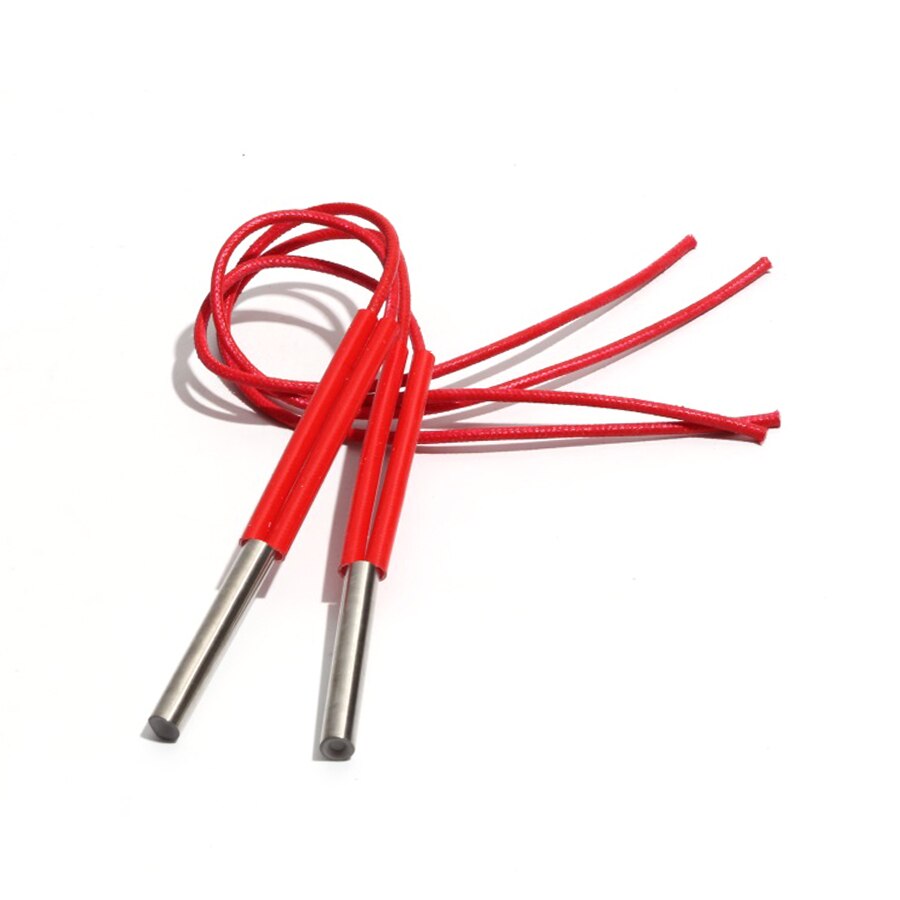 10PCS 6mm 25~35mm 201SUS Tubular Cartridge Heater 110V/220V/380V Single Head Dual Rod 30W/40W/50W Electric Heating Element