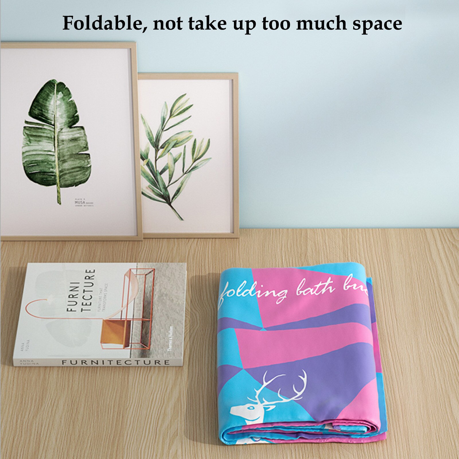 1PCS Portable Foldable Bathtub Family Bathroom SPA Soaking Non-toxic Pvc Waterproof Canvas Large Bathtub For Family Spa