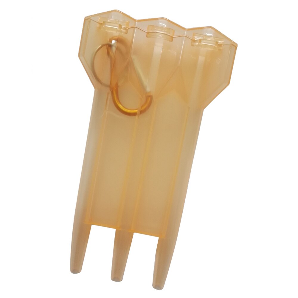 Dart Case Sports Darts Wallet Dart Box Container with a Bottle Opener + Key Buckle (Black): Orange