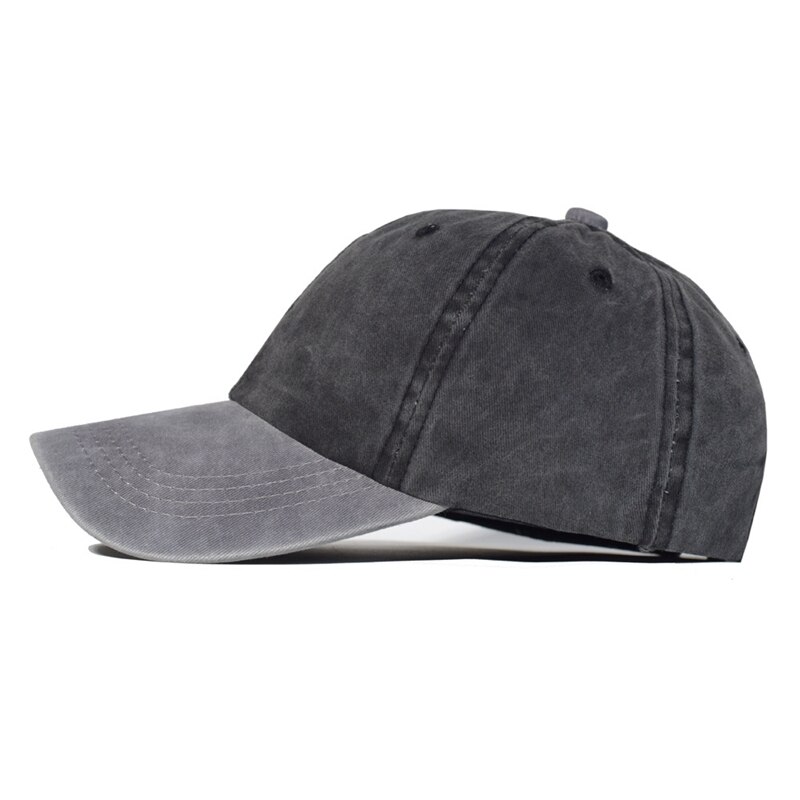 Wassen Splitsen Soft Top Verstelbare Mannen Dad Hoed Shading Zomer Outdoor Zon Bescherming Unisex Hip Hop Baseball Cap Snapback