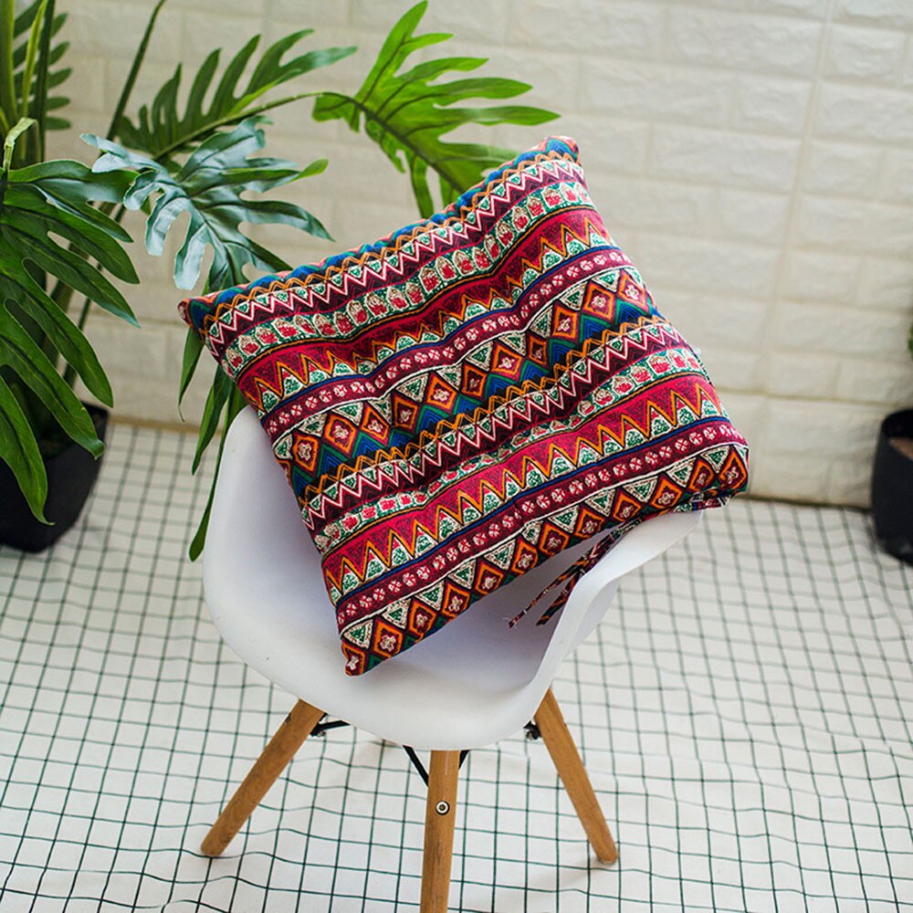 Mjuk stolskudde utomhus trädgård uteplats hem kök kontor soffa stol sittplats mjuk kudddyna 40 x 40cm heminredning #30: C