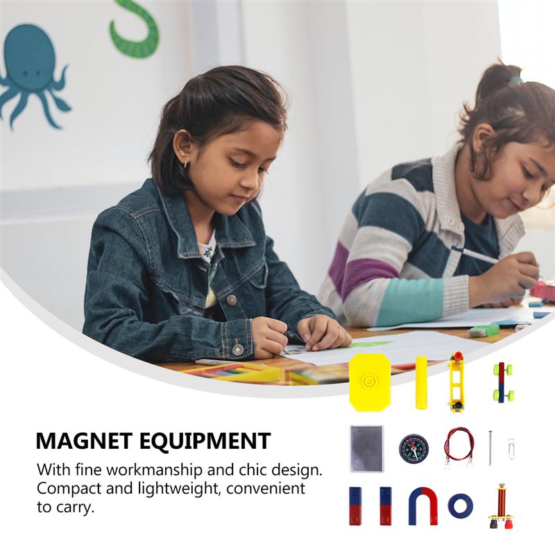 1 Set Van Magneet Kit Educatief Duurzaam Praktische Veilig Nuttig Magneet Aids Magneet Accessoires Voor Student Leraar