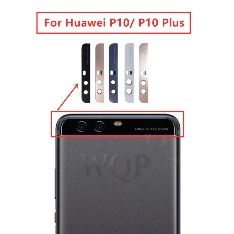 per Huawei P10/P10 Più Obiettivo di Vetro della Fotocamera Posteriore posteriore veloce Della Copertura con Colla per Huawei P10 di Ricambio di Riparazione pezzi di Ricambio
