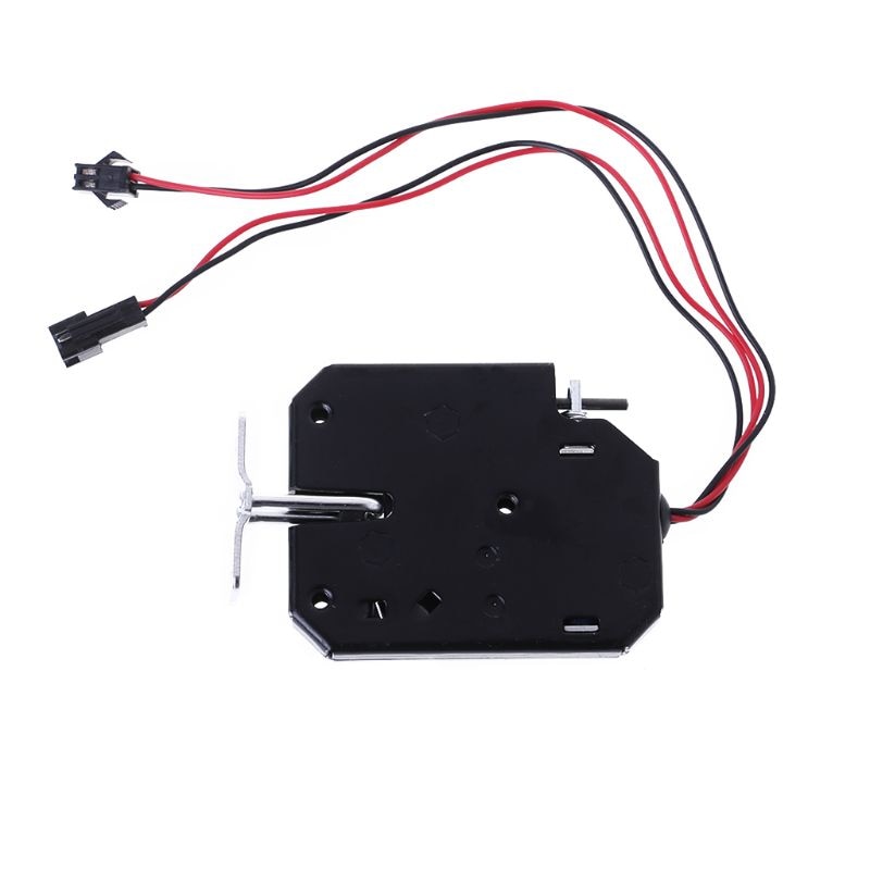 Magnetic Latch Door Lock Electric Bolt Picks Auto DC 12V 2A Solenoid Induction Access Control File Case Cabinet Drawer Lock