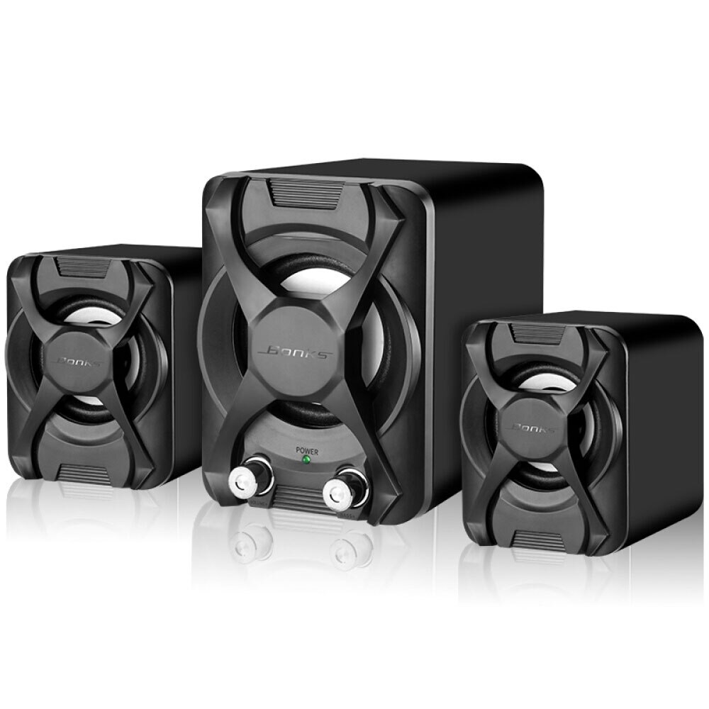 K2 Home Subwoofer Dual Subwoofer Speaker Home HIFI Notebook Speaker Economic PC Computer Speakers Bass Notebook