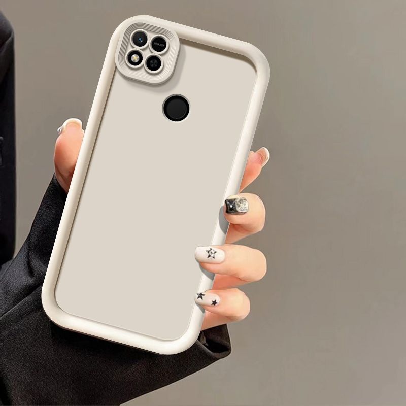 Schutzhülle für xiaomi redmi 9c 9c nfc-abdeckung 10c matte, stoßfeste, weiche schutzhülle für redmi 10a: Weiß / Redmi 9c nfc