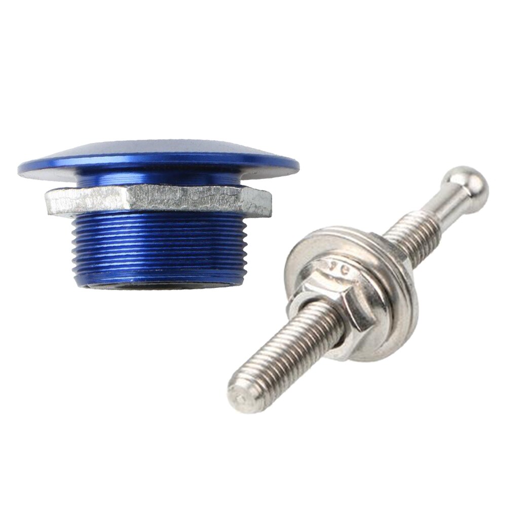 Car Bonnet Pin Hood Pins Lock Diameter 1.18 inch Installation Highly Recommended: Blue