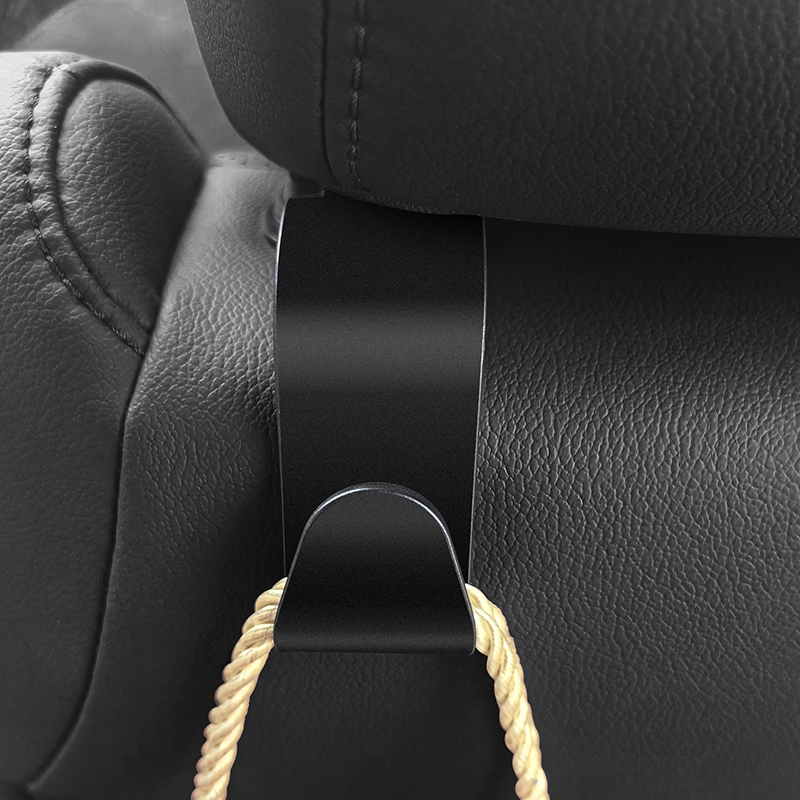 Gancho Universal para reposacabezas de asiento de coche, colgador de almacenamiento, organizador de asiento trasero de vehículo, accesorios de Interior de coche, 1/2/4 Uds.
