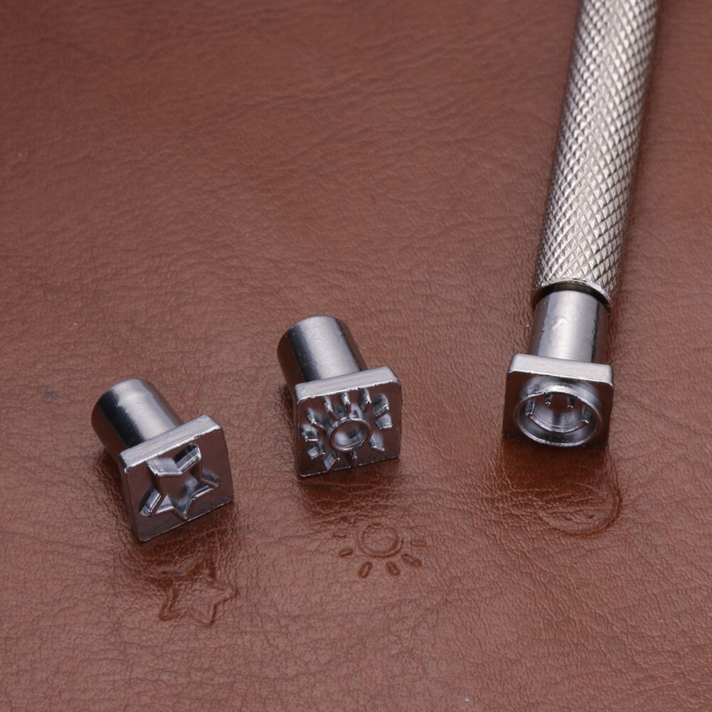 36pcs Alphabet Number Leather Stamp Punch Set DIY Leather Craft Tools Kit Stamping Tool Art Leathercraft Supplies