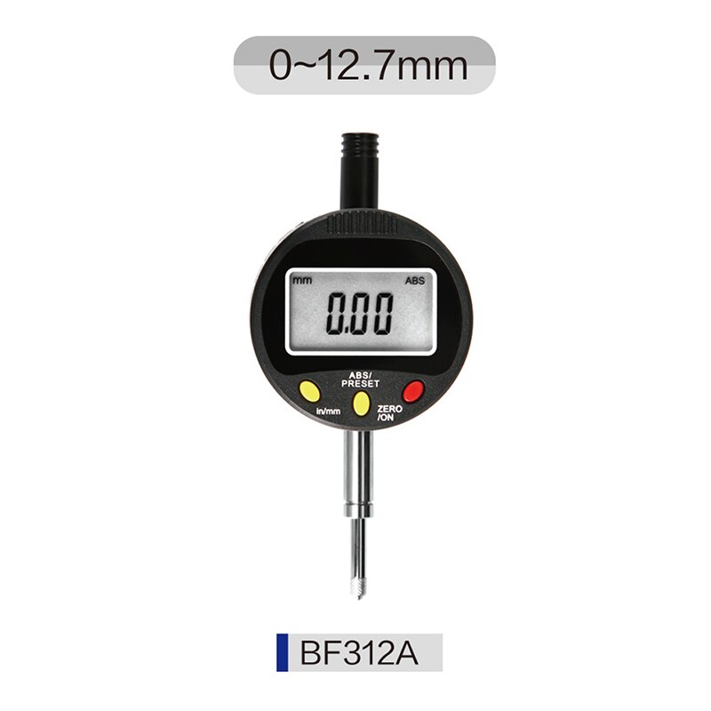Digital Indicator Electronic Micrometer Digital 0-12.7mm High Precision 0.01mm Dial Indicator Gauge With Retail Box