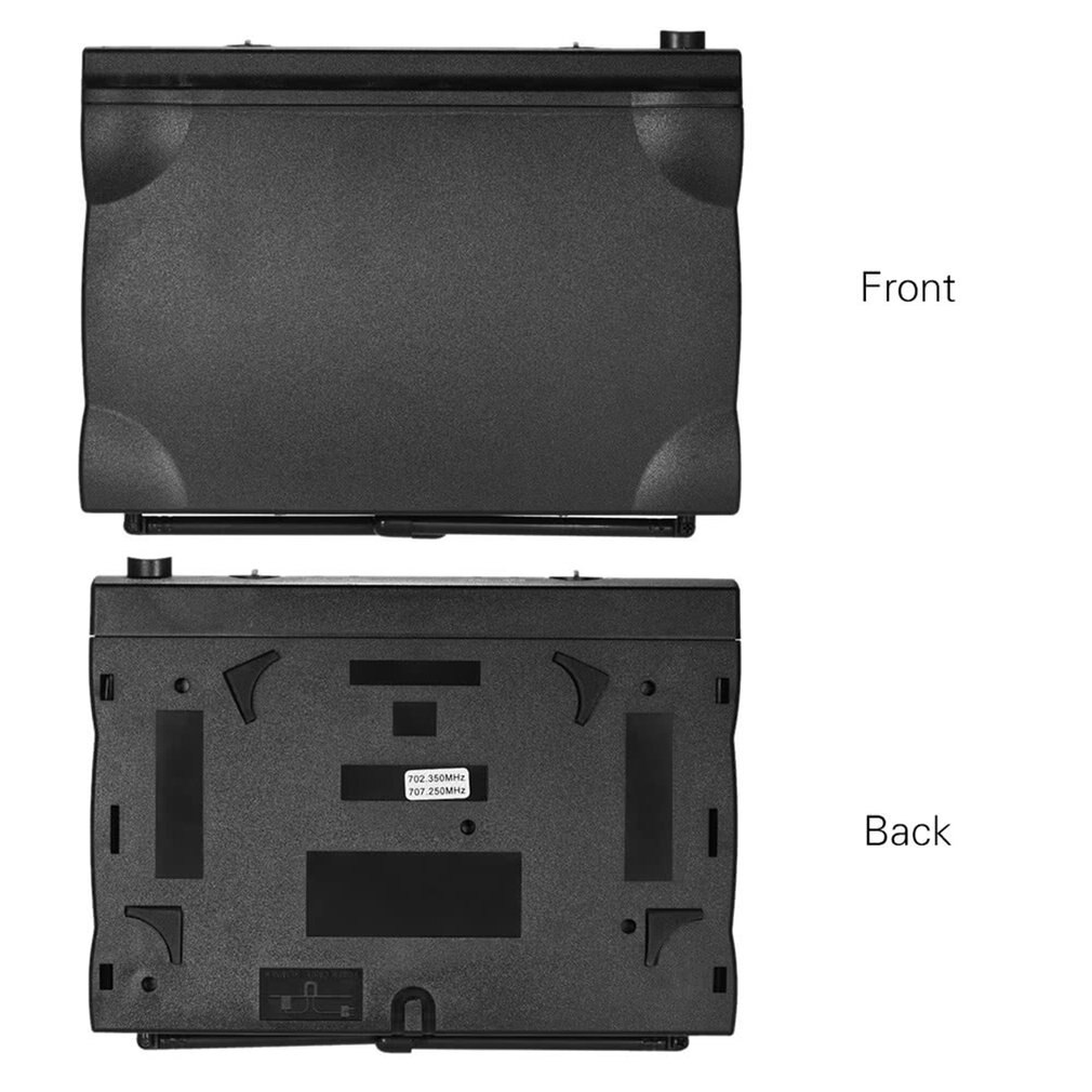 U585A Uhf Draadloze Microfoon Twee Handheld Microfoon Sets Ktv Thuis Draadloze Microfoon Praktische Draagbare Set