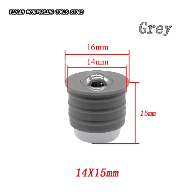 100 PCS Electronic Saw Pneumatic Floating Ball for KDT HOMAG BIESSE SCM Woodworking Machinery Accessories: 14X15mm