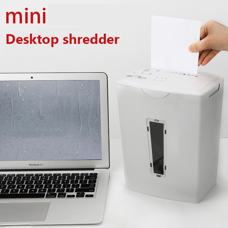 Mini Desktop Paper Shredder Automatic Shredder For Household Small Office Documents A4 Paper Confidential Financial Documents