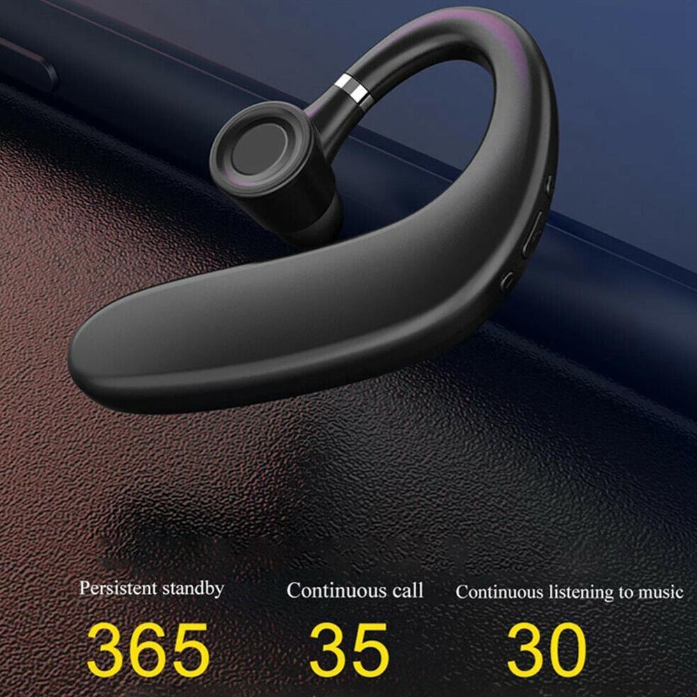 Wireless Bluetooth Earphone Business Headsets with Mic Handsfree call Ear-hook Earphones For iPhone Android IOS