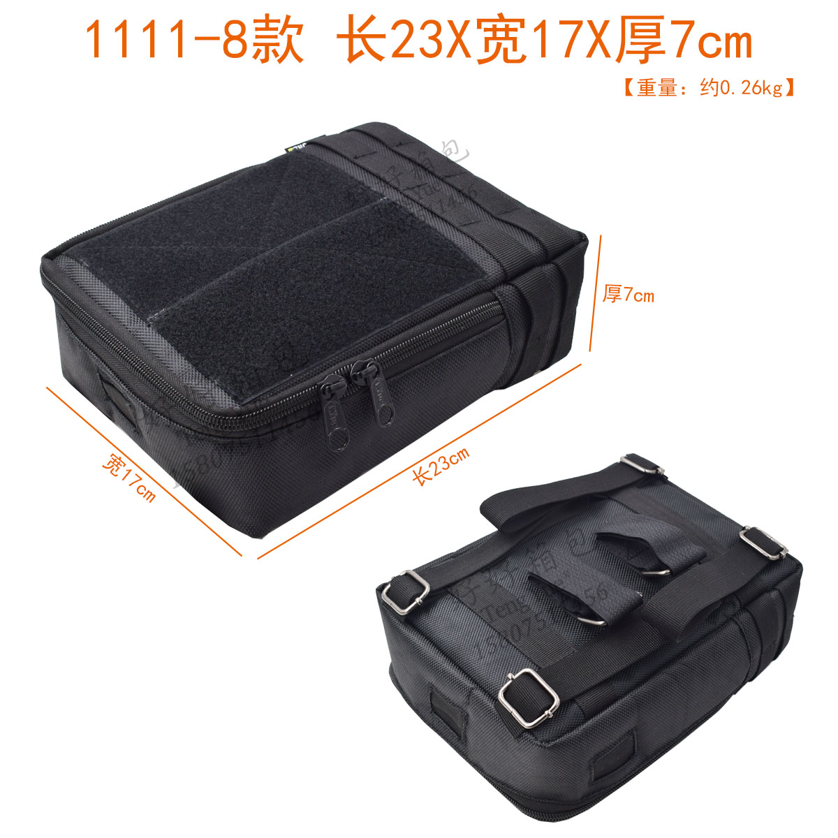 Hängande väska för mobilitetsscooter frambalk modifierad elfordonsscooter cykel litiumbatteri förvaringsväska: Blå