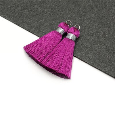 Chengrui  l113,4cm, kwastjes, zijden kwastjes, mini kwastjes, sieraden accessoires, doe-het-zelf oorbellen hangers, huishoudelijke artikelen ,4 stuks/zak: L11321