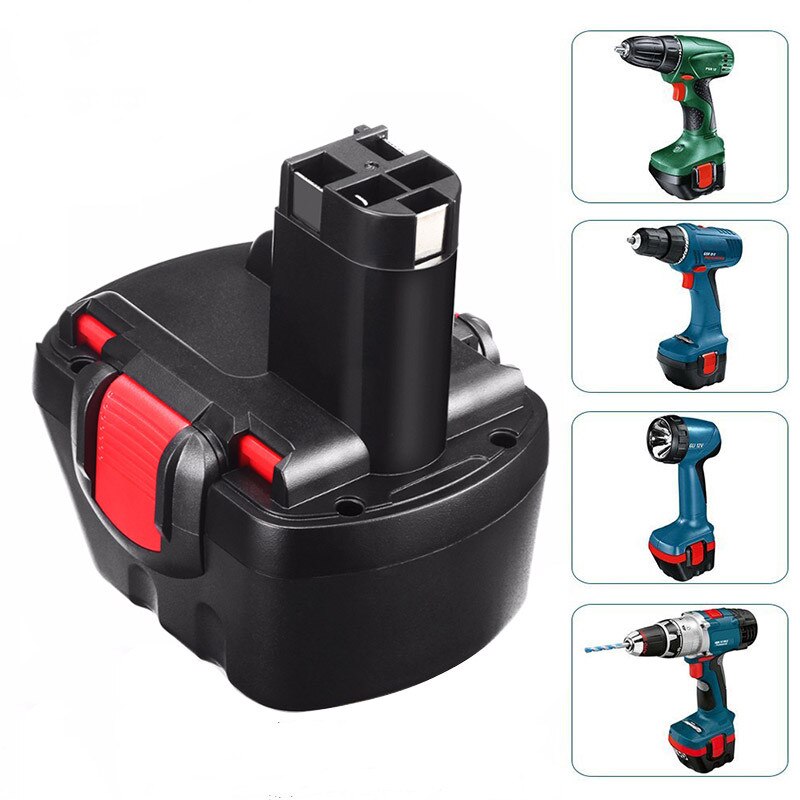 para Bosch 12 V 12800mah PSR batería recargable 12 V 12.8AH AHS GSB GSR 12 VE-2 BAT043 BAT045 BAT046 BAT049 BAT120 BAT139