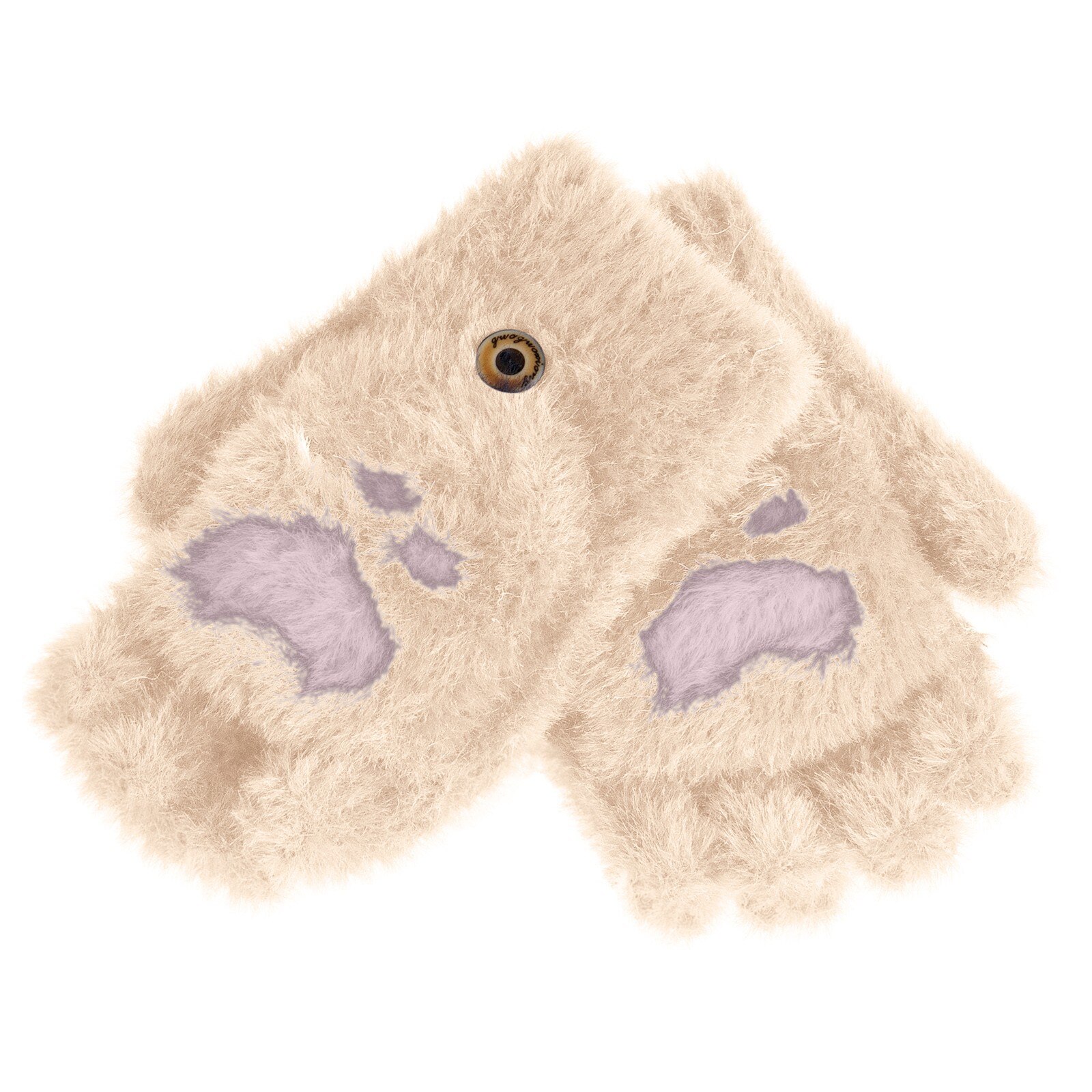 Handschuh Winter Frauen Warme Winter Warm Halten Kaschmir Schöne Druck Weave Gestrickte Flip Handschuhe Fäustlinge Plüsch Kurze Finger Handschuh