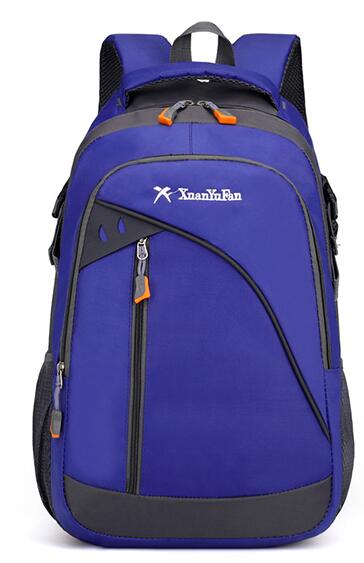 Chuwanglin udendørs rejserygsække rygsæk mænd laptop rygsække stor kapacitet skoletasker mochila  d62404: Blå