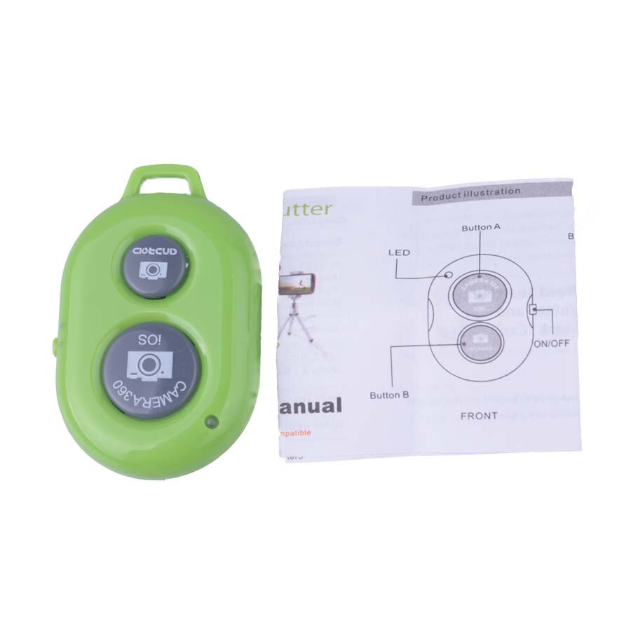 Elistooop Wireless Bluetooth Camera Remote Controller Self-Timer Camera Stick Shutter For iphone 6 6s 7 samsung s8