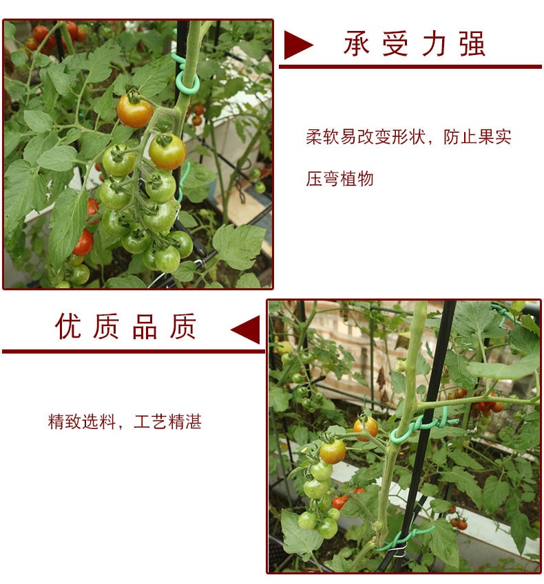 Metalen Ijzerdraad Tuin Groente Bloem Tak Bundel Plastic Plant Zachte Tie Draad Gebonden Tak Flexibele Draad Diy Tuin Gereedschap