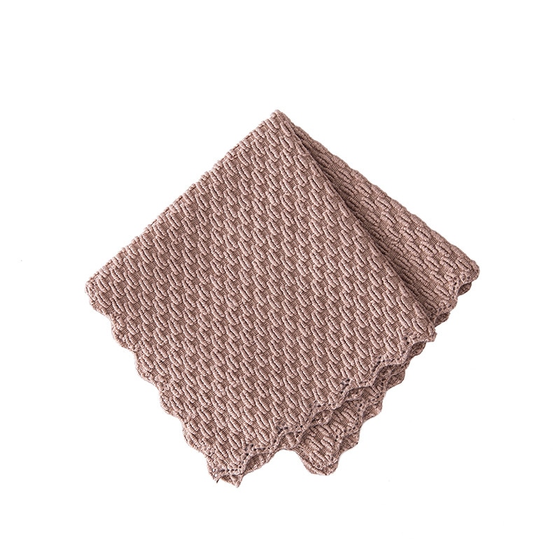 1PC Kitchen Anti-grease wiping rags efficient Super Absorbent Microfiber Cleaning Cloth home washing dish kitchen Cleaning towel