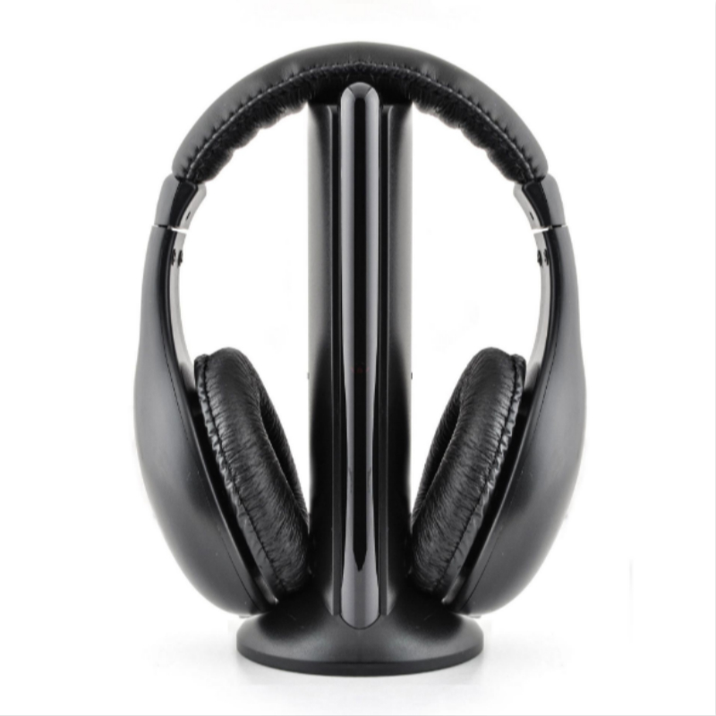 Kabelloses funk-headset mit 3.5mm aux-anschlüssen, chat-überwachung, 5-in-1-headset, geeignet für pc-laptop-adapter
