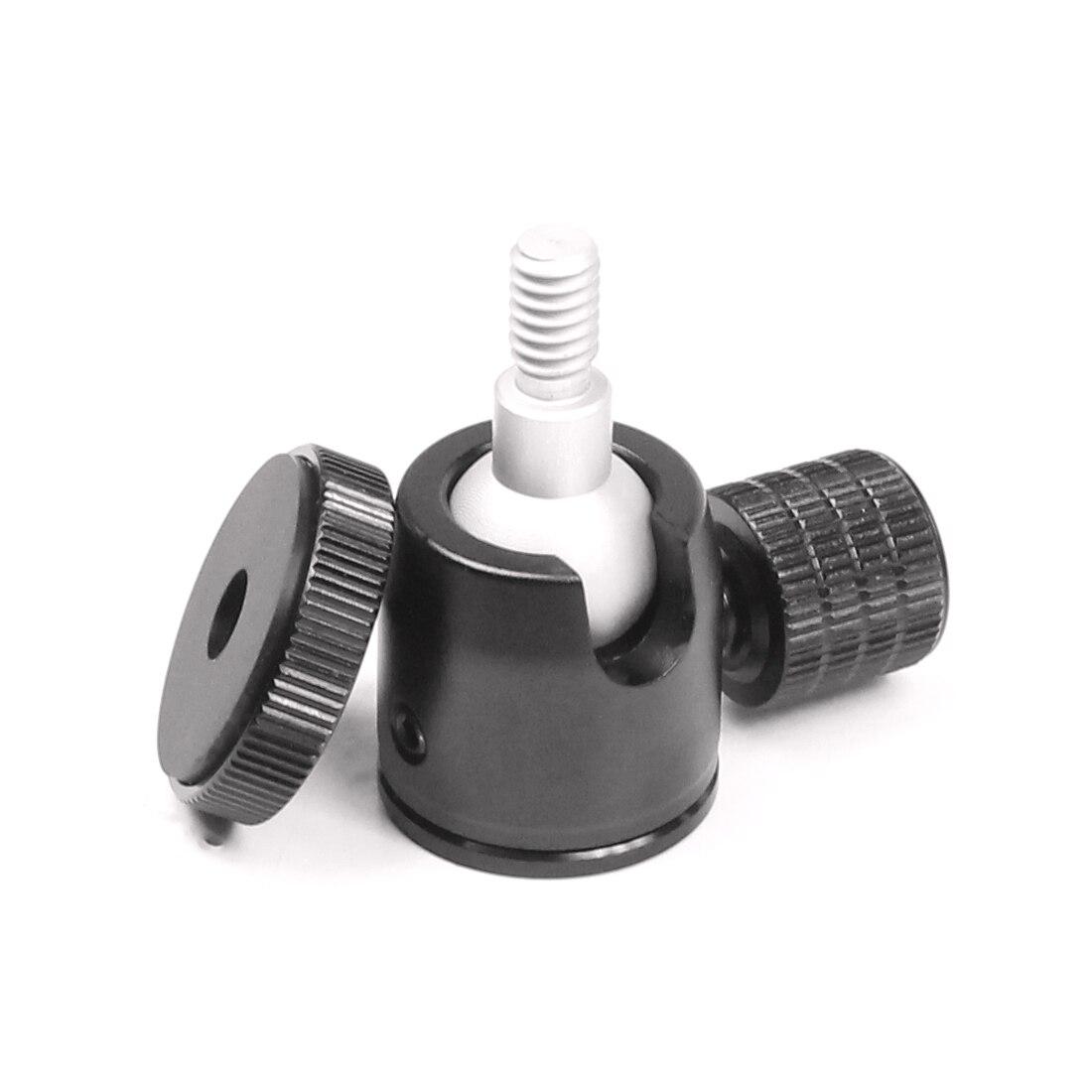 BGNing – Mini trépied tête de boule pivotante à 360 degrés, têtes de boule, support vidéo, pour appareil photo SLR, lumière LED, support de Flash