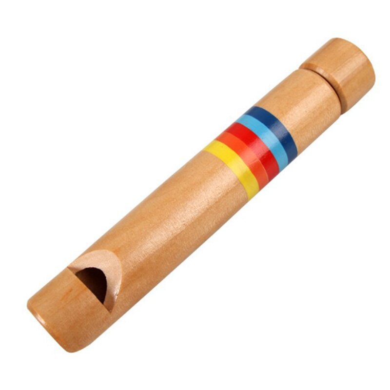 Juguete de madera para bebés pequeños dibujos silbatos diacríticos deslizantes Piccolo juguetes para niños juguetes educativos de música juguetes musicales clásicos para niños: Default Title