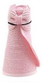 Chapeau de soleil pliable à Large bord pour femmes, casquette à nœud papillon, de plage, de , d'été, 13 couleurs,: Rose