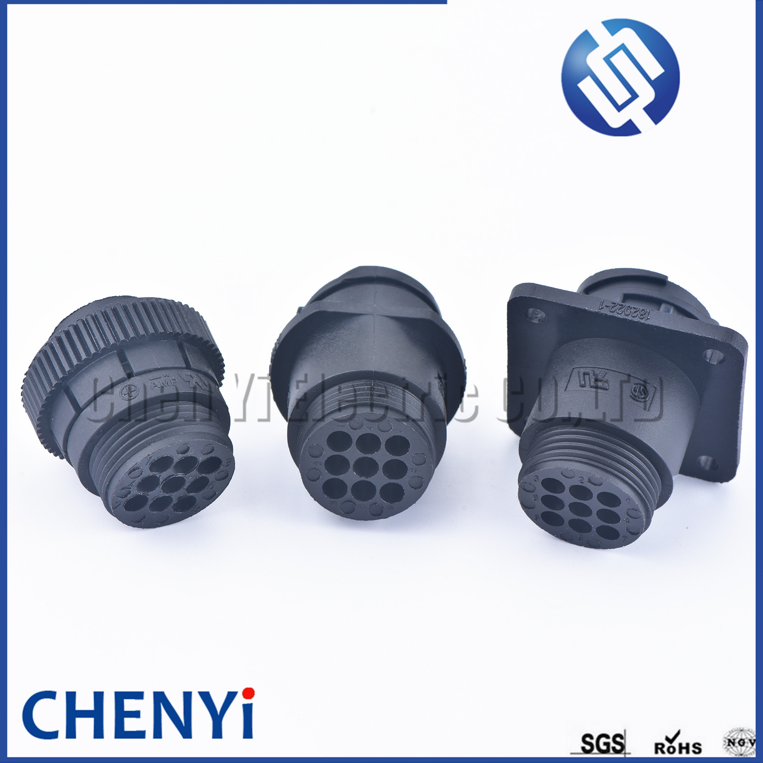 Spina circolare nera per cablaggio aeronautico SMT maschio femmina a 9 spillo con terminali 182663 -1 182645 -1 182922 -1 183079 -1