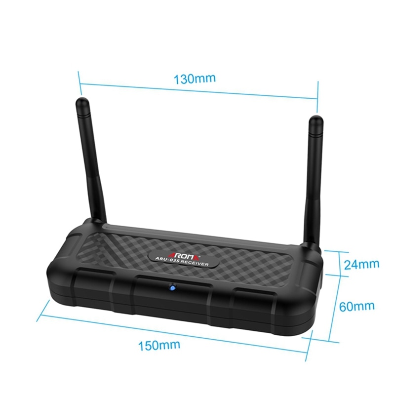 Aroma ARU-03S UHF kabellos Gitarre Absender Empfänger True Diversität o Übertragung System