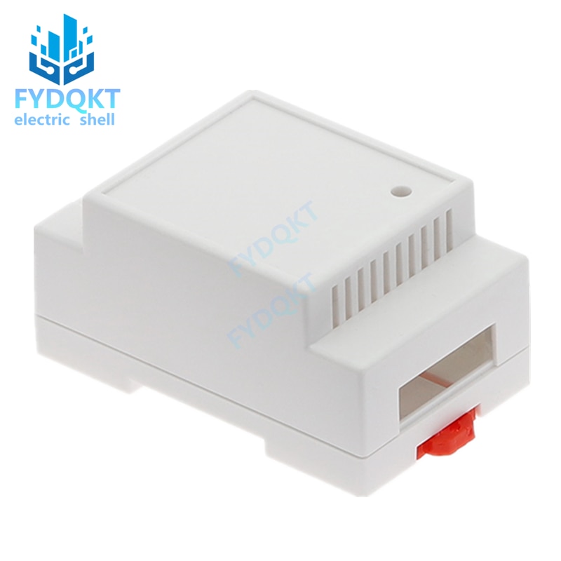 1PC Brand DIN Rail PLC Fire Detection Instrument Power switch Box/Rail Electrical Enclosure/4-05: 88x54x44mm Meters Shell