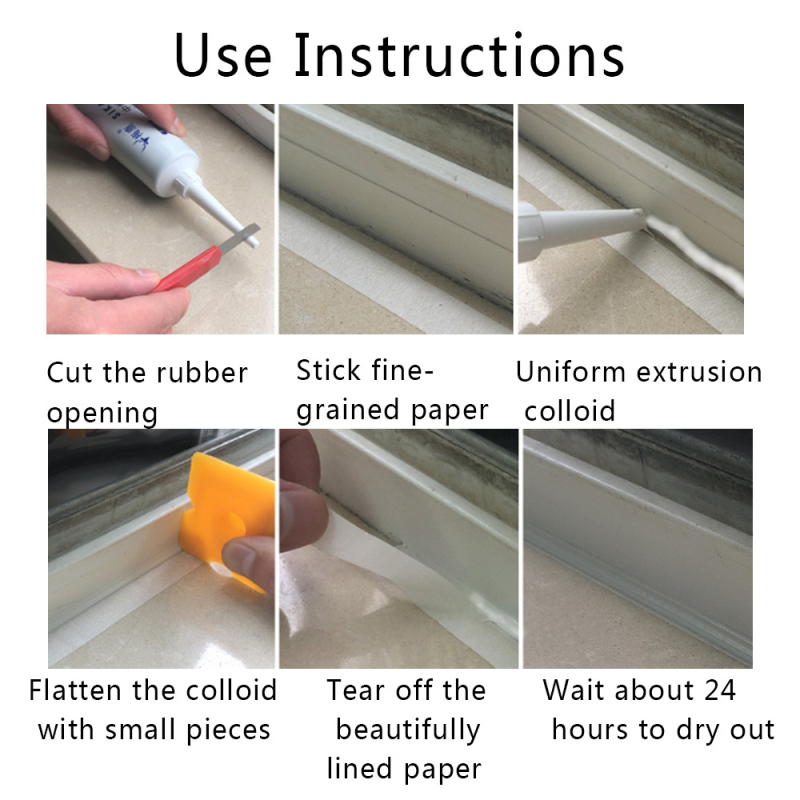 100 Ml Ceramics Instant Waterproof Repair Paste Repair Agent for Tile Ceramic All Construction Materials