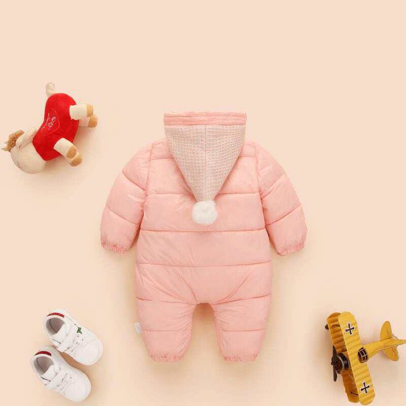 Infant Winter Jumpsuit For Baby Snowsuit Snow Coats Baby Boys Girls Romper Warm Overalls Children Cotton Newborn Clothes