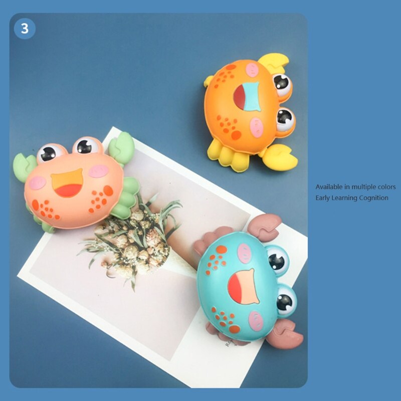 Lustige Kunststoff Krabben/Krebse Rohr Neuheit Mini Lustige Laufende Spielzeug Kunststoff gemacht Kreative Lieferungen freundlicher Entlasten Langeweile A2UB