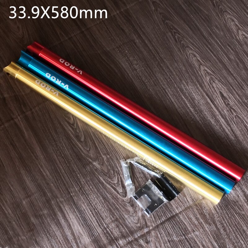Bike Seat Post 33.9*580mm 31.8*500mm For Folding Bicycle Seatpost AL Alloy